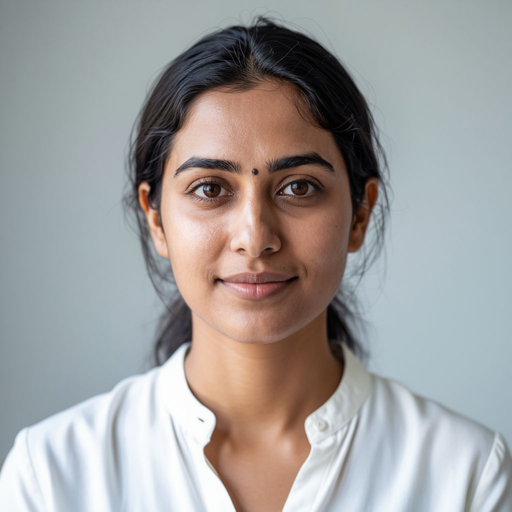Portrait of researcher Sofia Patel