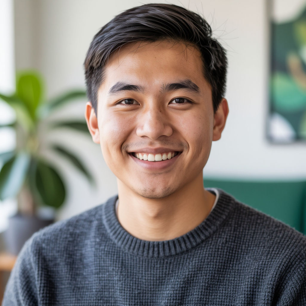 Portrait of community lead Alex Nguyen